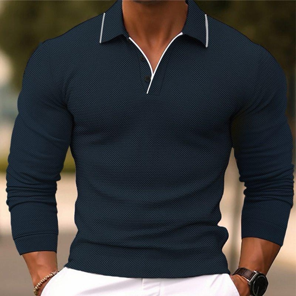 Navy Blue Long Sleeve XL